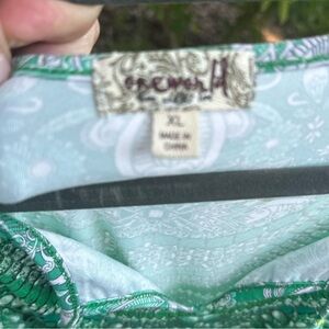 Forever 21 Green Patterned Dress